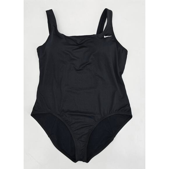 Nike Essential U-Back One-Piece Swimsuit – Black - Picture 1 of 6